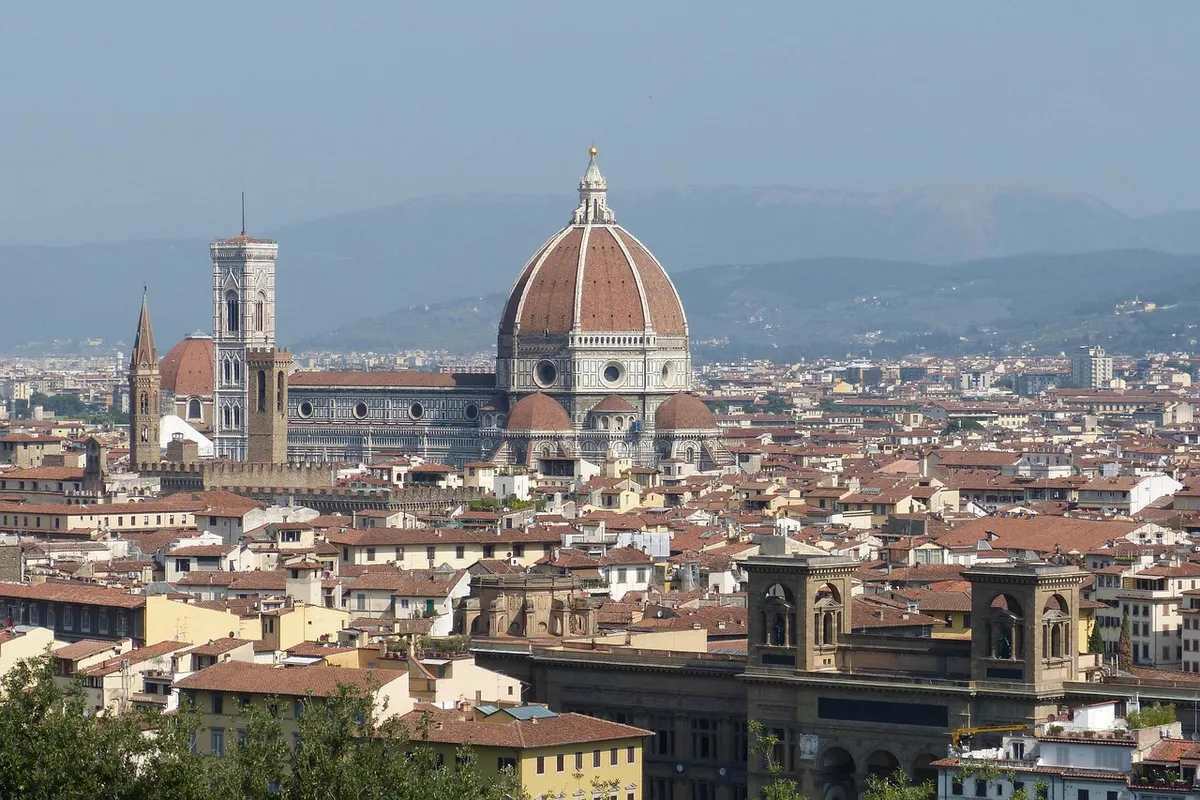 フローレンツ、イタリア、建築、ドーム、旅、文艺復興、トスカーナ、歴史、観光、古、イタリアン、建造物