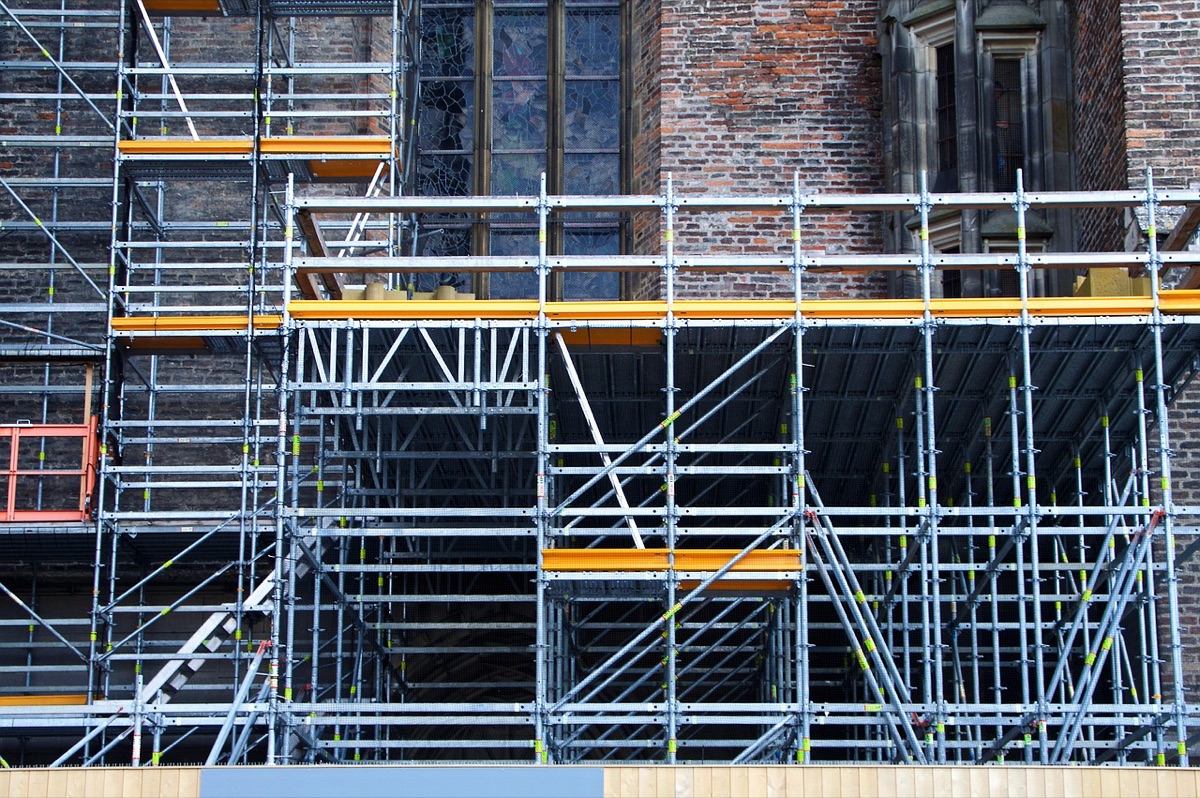 Site de rénovation d'hôtel