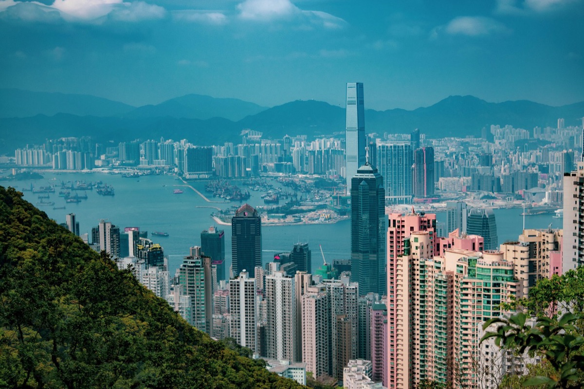 edificio de bolsa de Hong Kong
