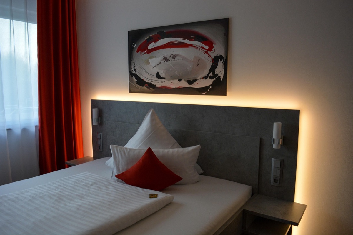 Luxuriöses Hotelzimmer in der Schweiz