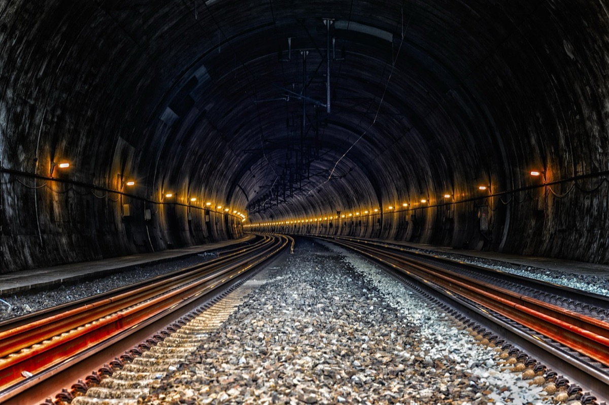 Trem panorâmico dos Alpes Suíços